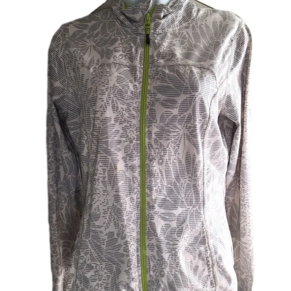 Women's Gray Patterned Jacket - Picture 1 of 6